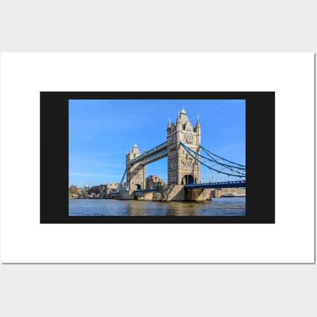 Tower Bridge against blue sky Wall Art by lena-maximova